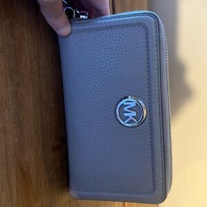 Michael Kors zip around wallet